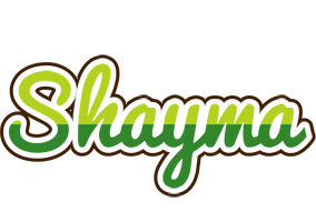 Shayma golfing logo