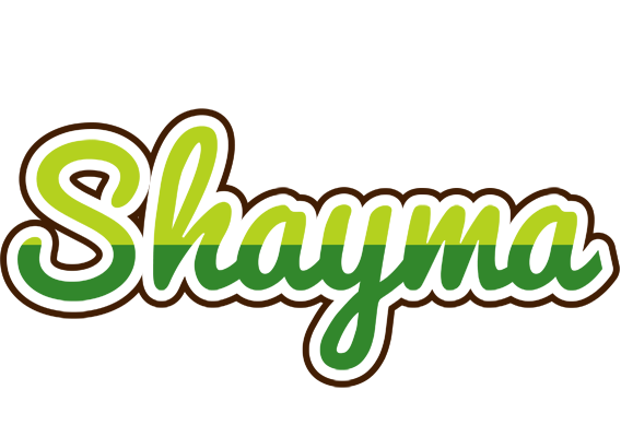 Shayma golfing logo