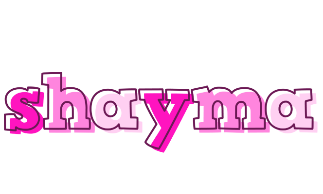 Shayma hello logo