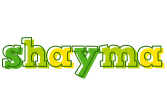 Shayma juice logo