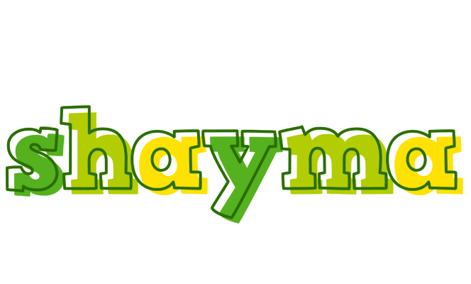 Shayma juice logo