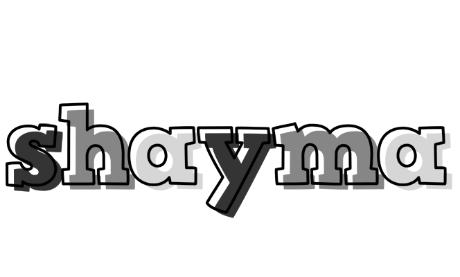 Shayma night logo