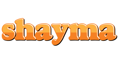 Shayma orange logo