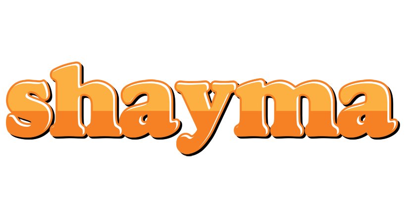 Shayma orange logo