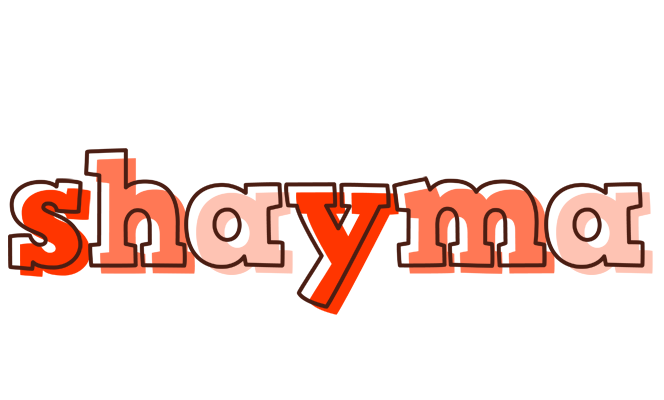 Shayma paint logo