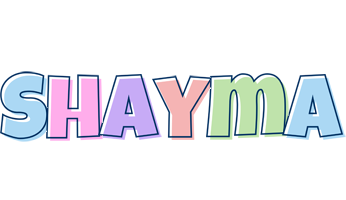 Shayma pastel logo