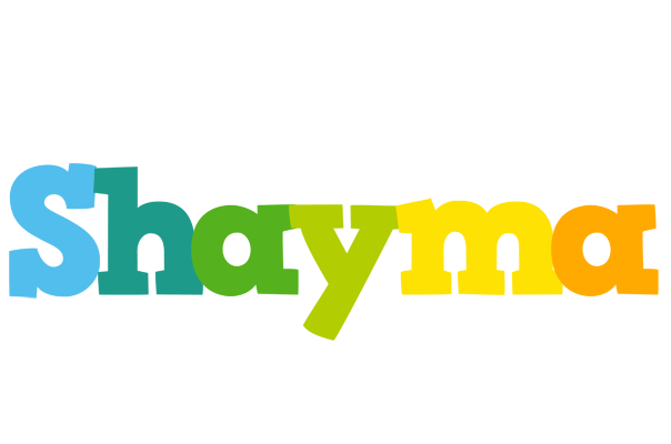 Shayma rainbows logo