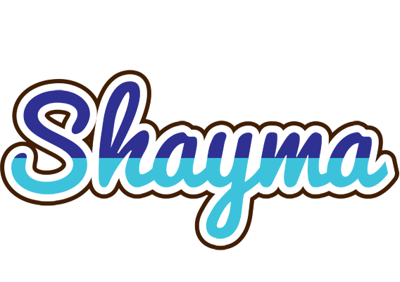 Shayma raining logo