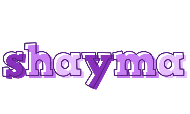 Shayma sensual logo