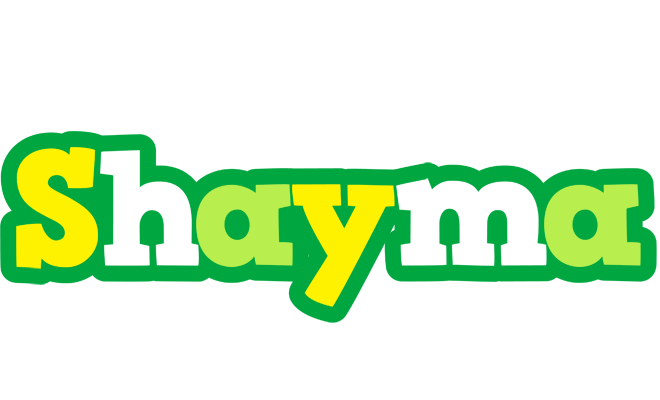 Shayma soccer logo