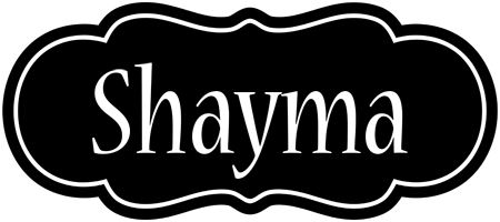 Shayma welcome logo