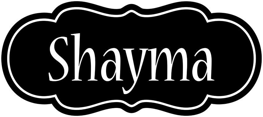 Shayma welcome logo