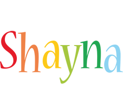 Shayna birthday logo