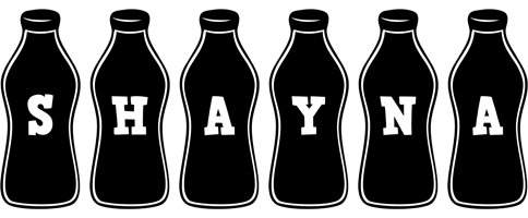 Shayna bottle logo