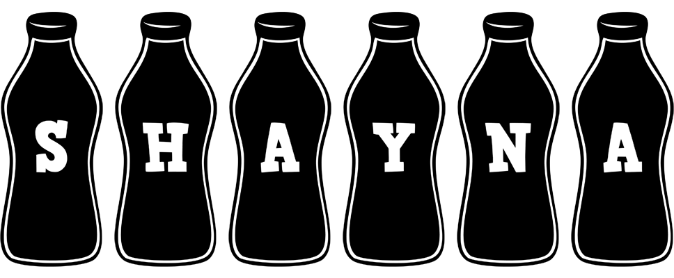 Shayna bottle logo