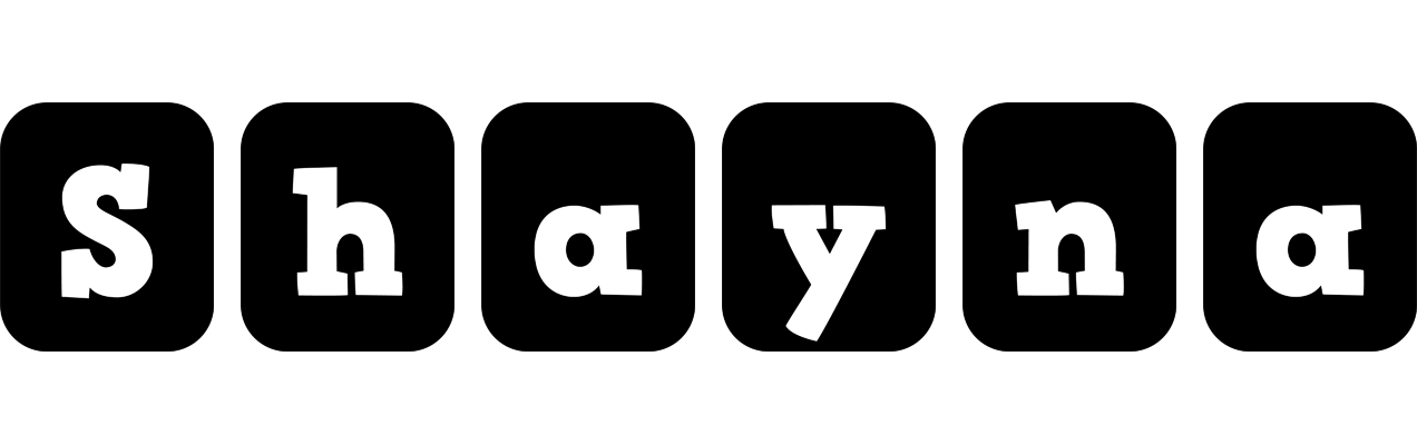 Shayna box logo