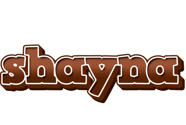 Shayna brownie logo