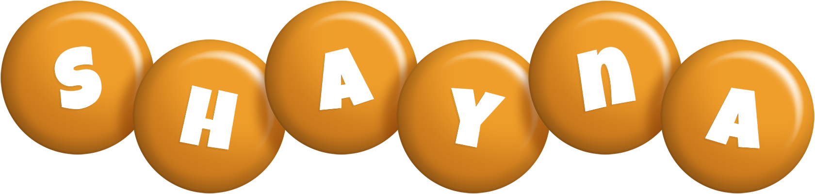 Shayna candy-orange logo