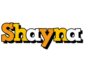 Shayna cartoon logo