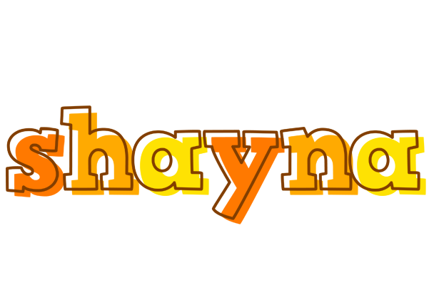 Shayna desert logo
