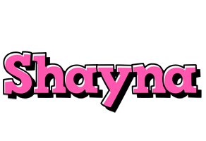 Shayna girlish logo