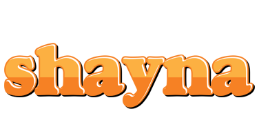 Shayna orange logo