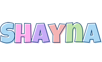 Shayna pastel logo