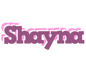 Shayna relaxing logo