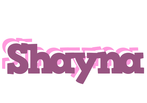 Shayna relaxing logo