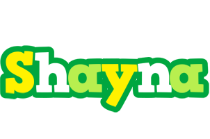 Shayna soccer logo