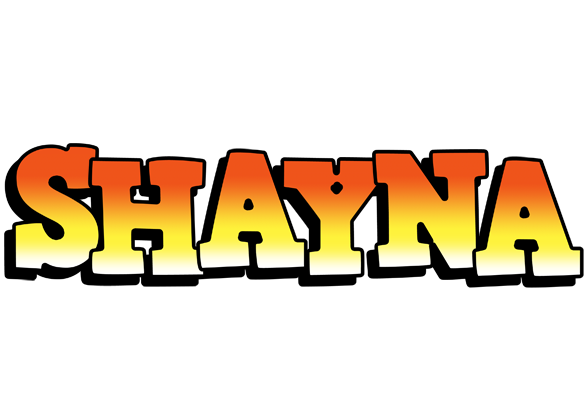 Shayna sunset logo