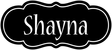 Shayna welcome logo