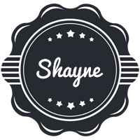 Shayne badge logo