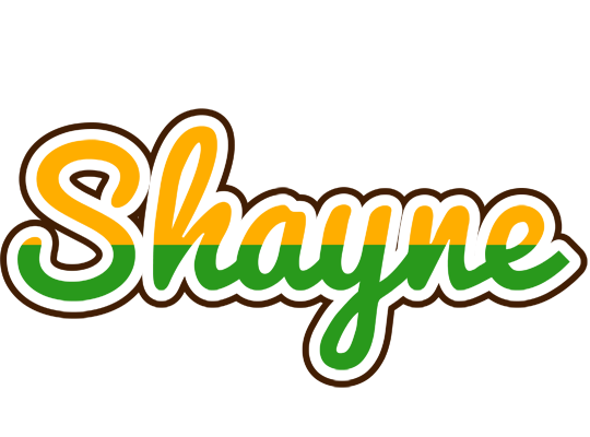 Shayne banana logo