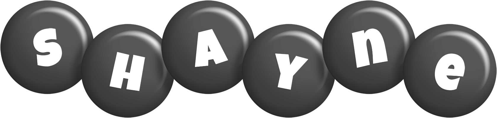 Shayne candy-black logo