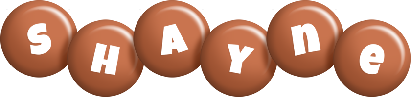 Shayne candy-brown logo
