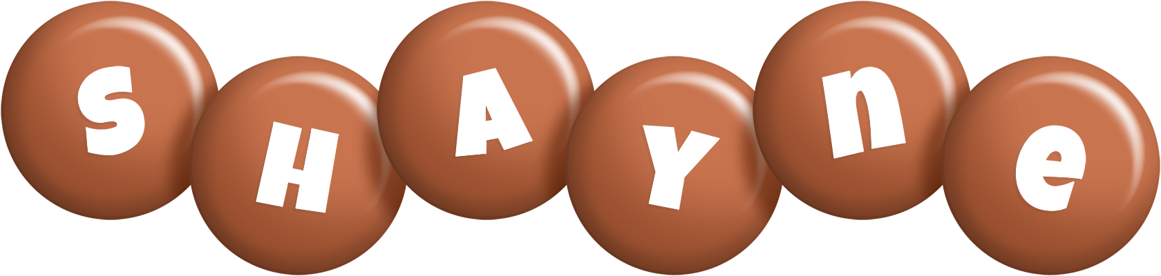 Shayne candy-brown logo