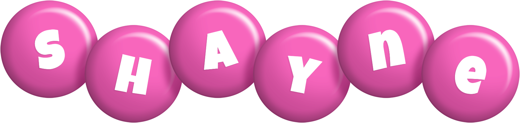Shayne candy-pink logo