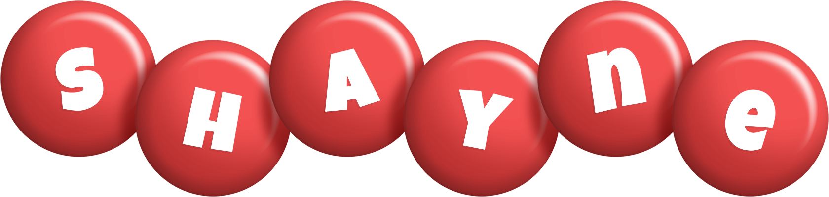 Shayne candy-red logo