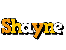 Shayne cartoon logo