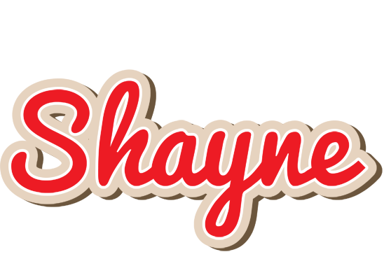 Shayne chocolate logo