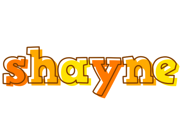 Shayne desert logo
