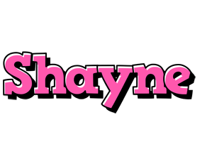 Shayne girlish logo