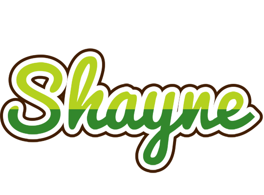 Shayne golfing logo