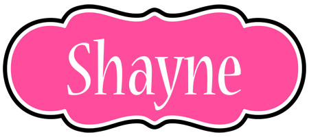 Shayne invitation logo