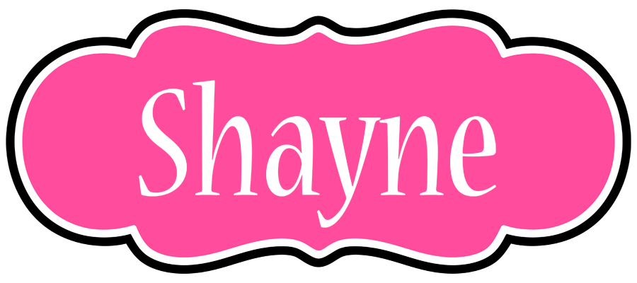 Shayne invitation logo