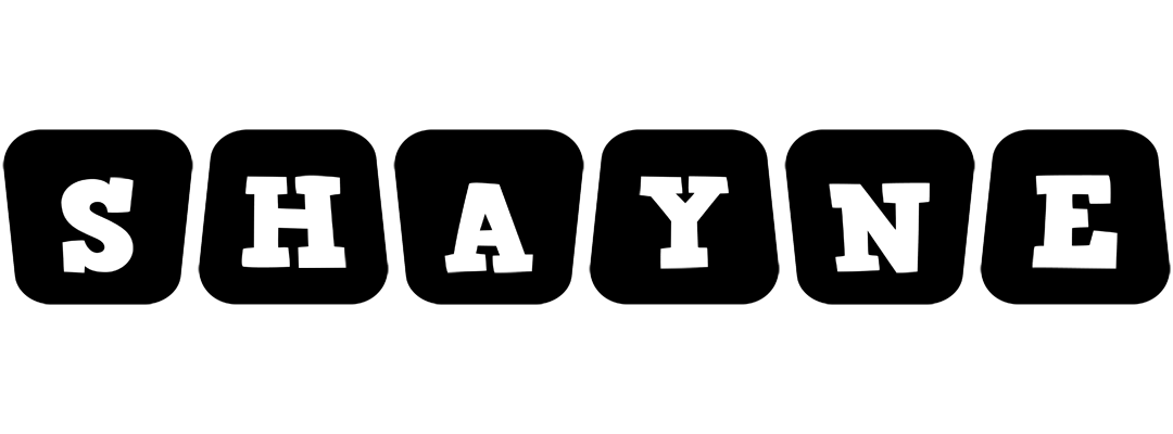 Shayne racing logo
