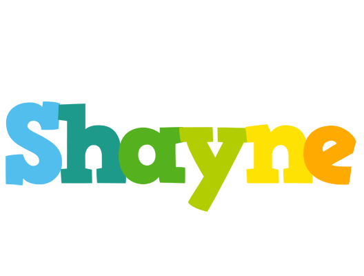 Shayne rainbows logo