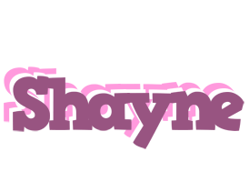 Shayne relaxing logo