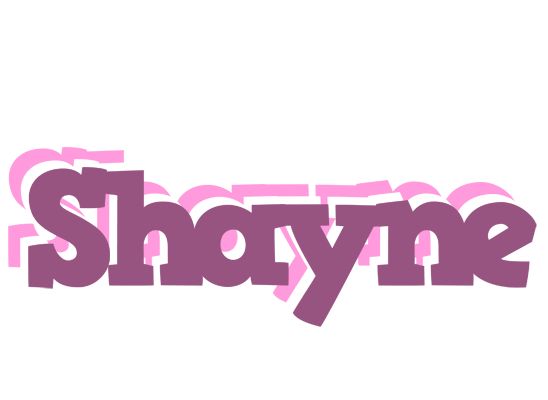 Shayne relaxing logo